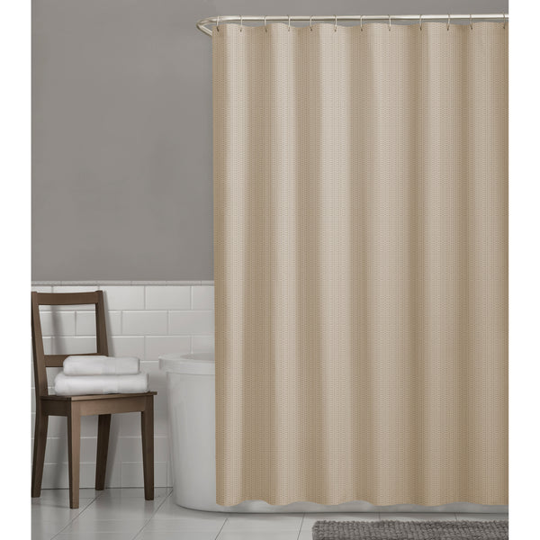  Embossed Fabric Shower Liner