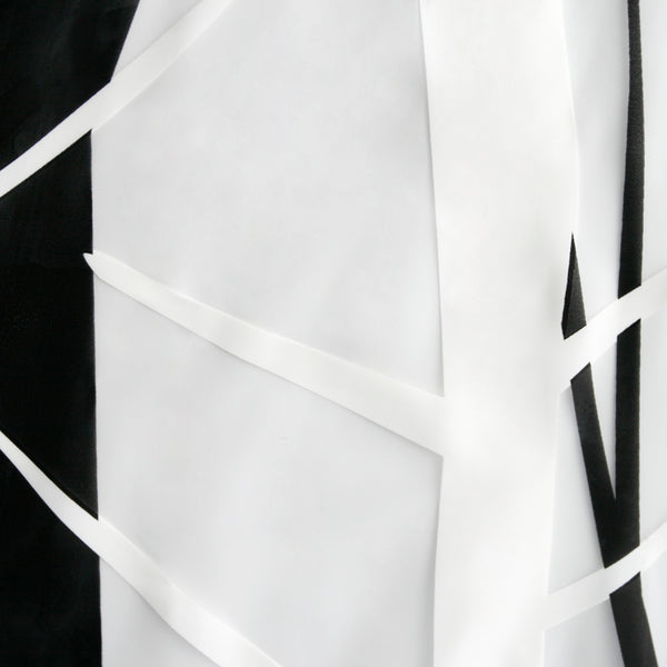 Woodland 70" x 72" PEVA Black/White Shower Curtain or Liner