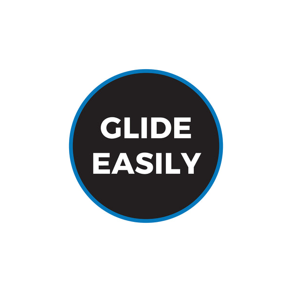 V-Glide Chrome Shower Hooks, 12 Piece