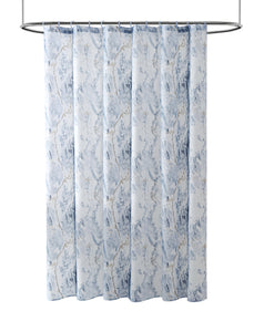 Marble 15-Piece Shower Curtain Bath Set